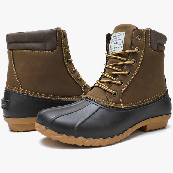 Aleader Other - Aleader Men’s Brown Waterproof, Insulated Duck Boots (Size: 9)